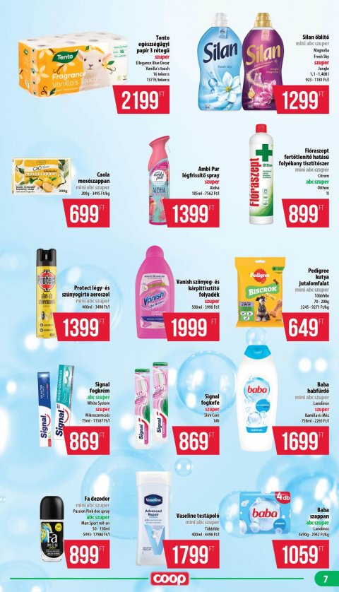 COOP Mecsek akciós újság