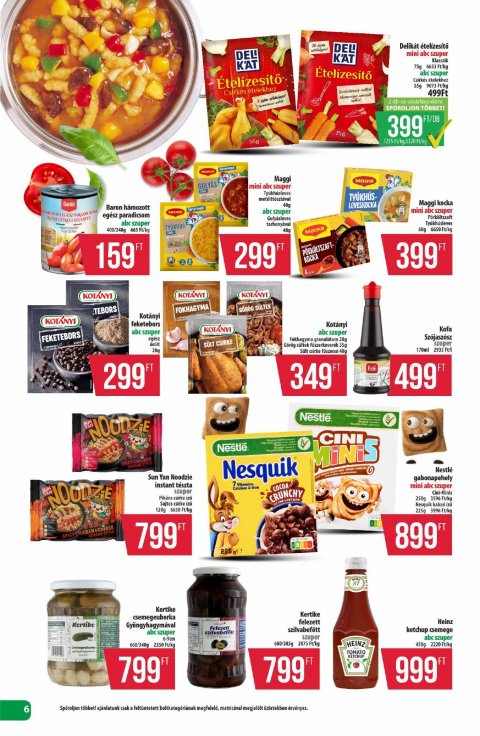 COOP Észak-Kelet akciós újság
