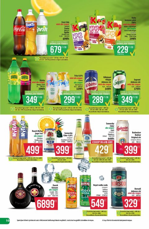 COOP Észak-Kelet akciós újság
