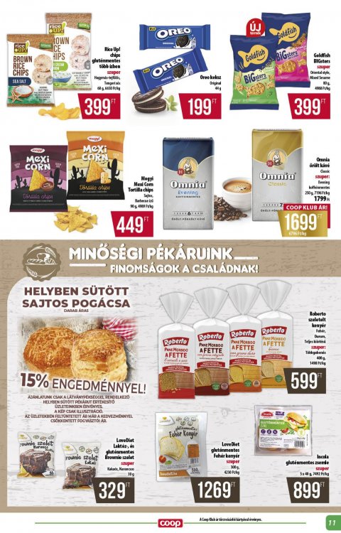 COOP Alföld akciós újság