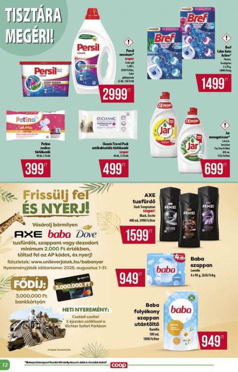 COOP Alföld akciós újság