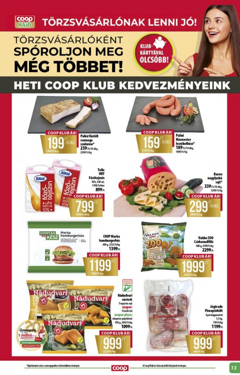 COOP Alföld akciós újság