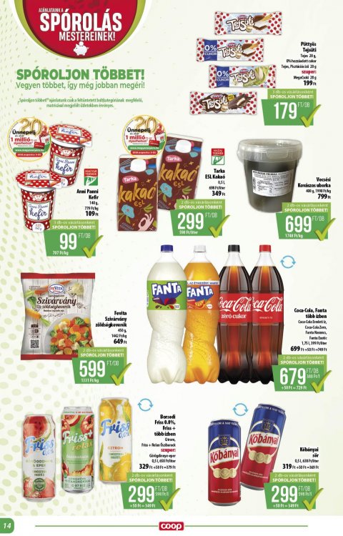 COOP Alföld akciós újság