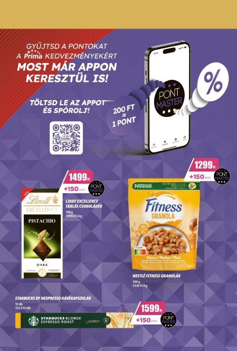 CBA Príma akciós újság