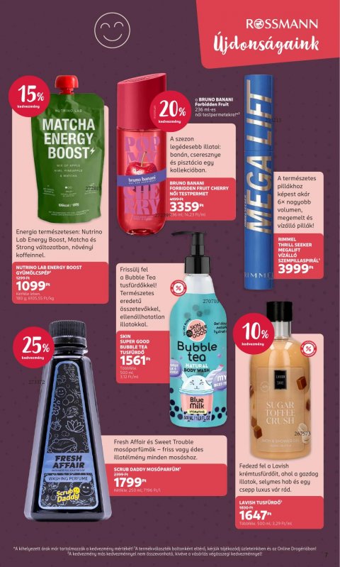 ROSSMANN akciós újság