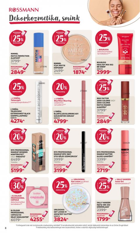 ROSSMANN akciós újság