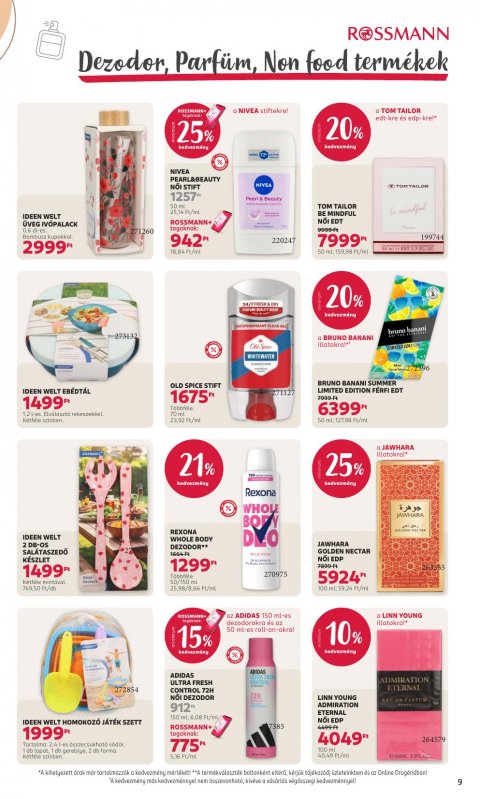 ROSSMANN akciós újság