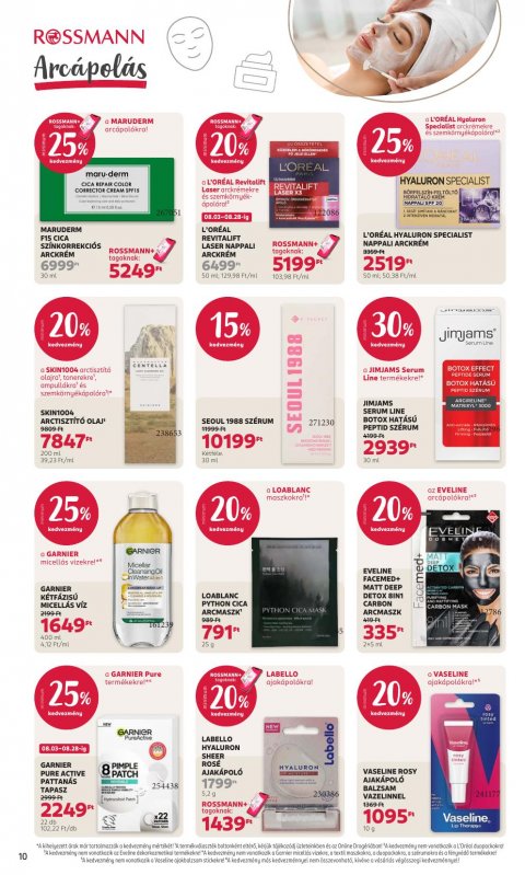 ROSSMANN akciós újság
