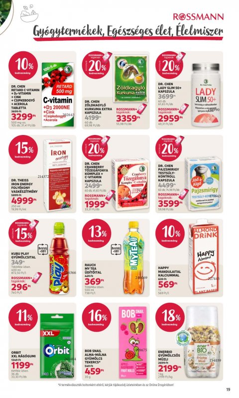 ROSSMANN akciós újság