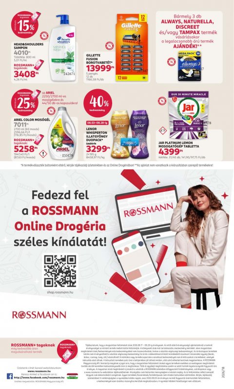 ROSSMANN akciós újság