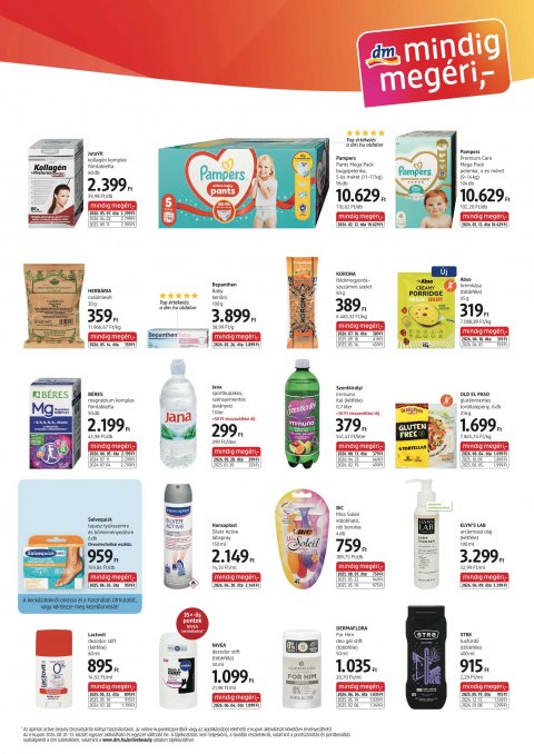 DM DROGERIE MARKT akciós újság