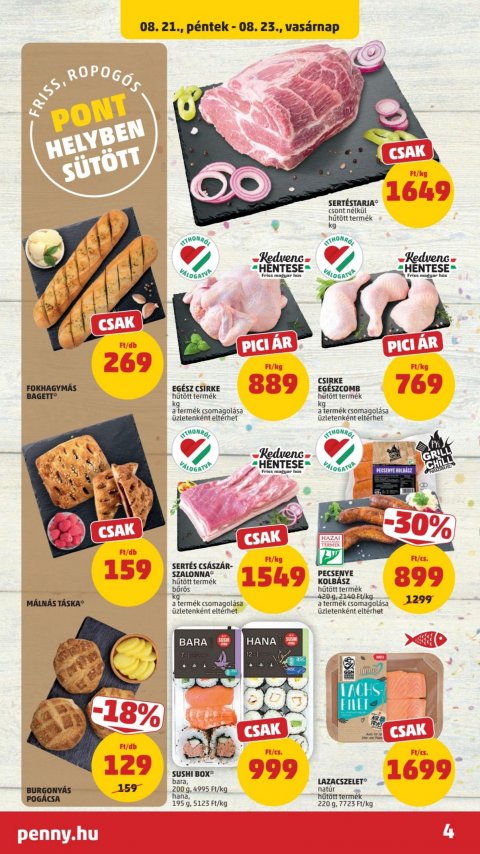 PENNY akciós újság
