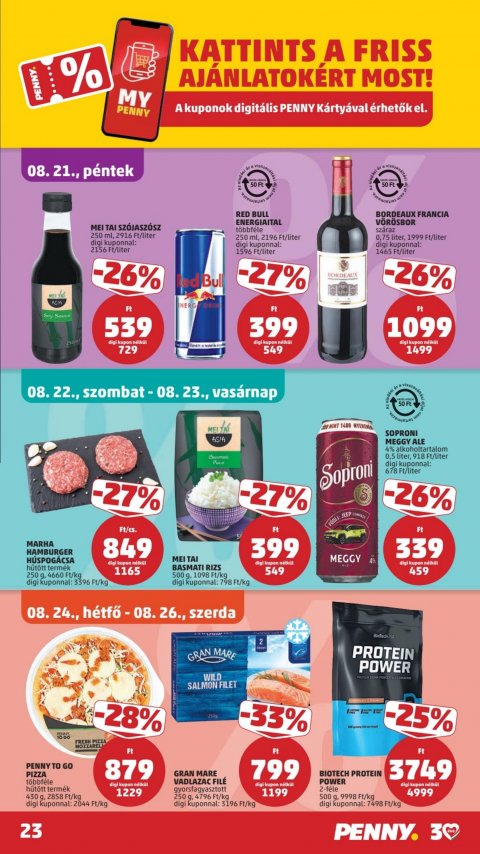 PENNY akciós újság