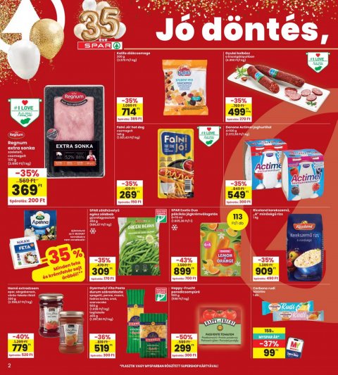 INTERSPAR akciós újság