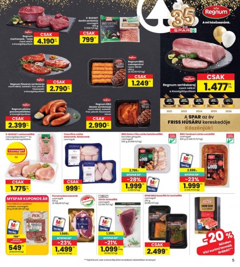 INTERSPAR akciós újság
