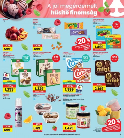 INTERSPAR akciós újság