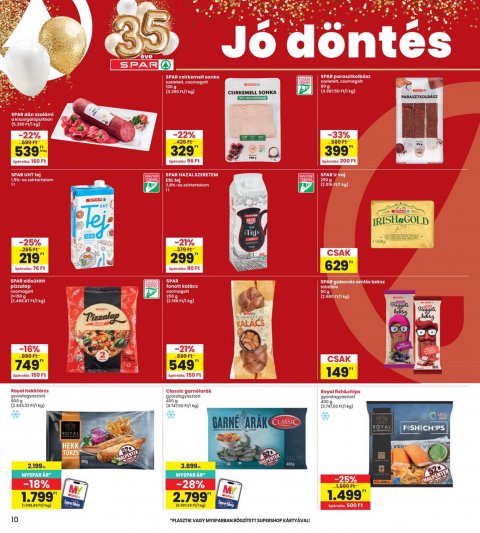 INTERSPAR akciós újság