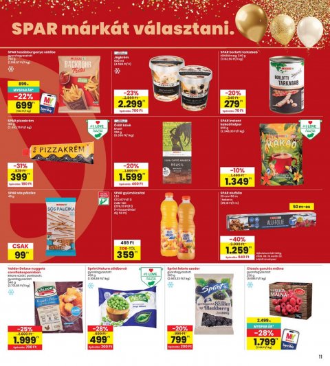 INTERSPAR akciós újság