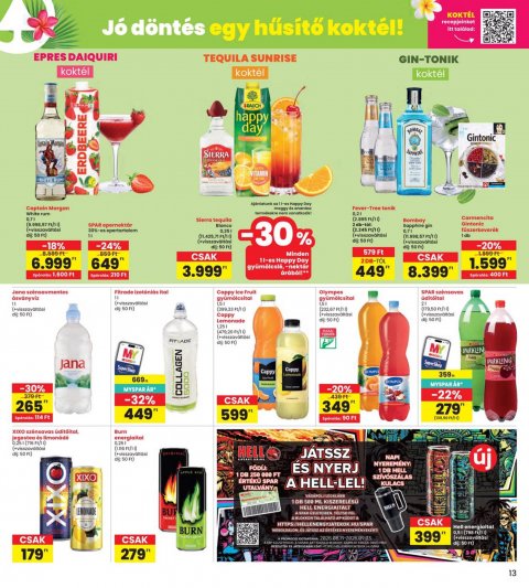 INTERSPAR akciós újság