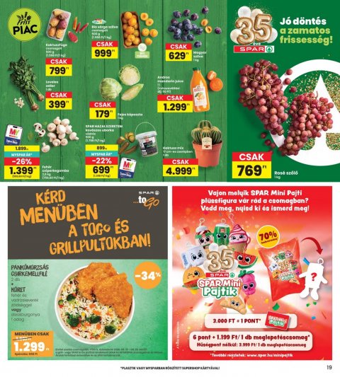 INTERSPAR akciós újság