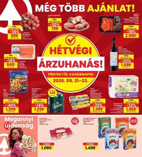 INTERSPAR akciós újság