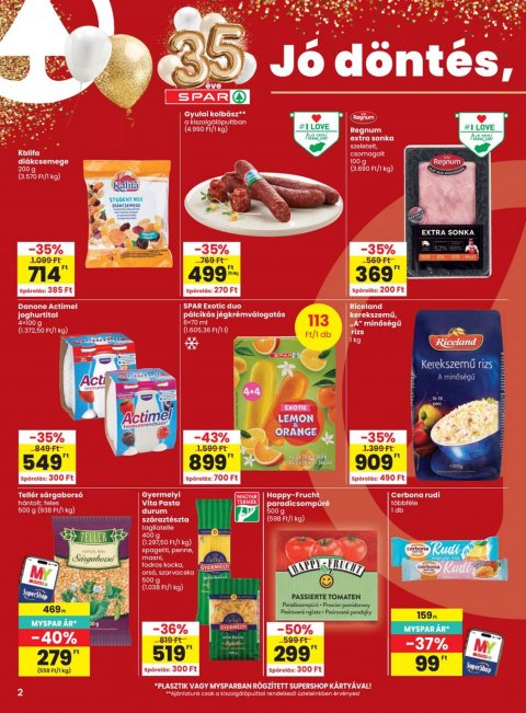 SPAR akciós újság