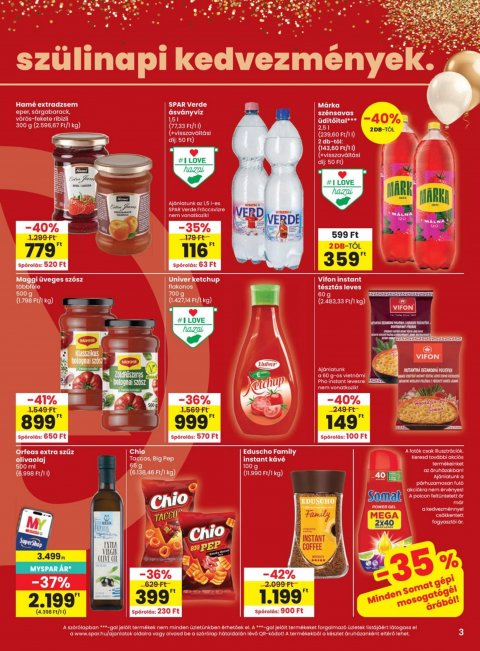SPAR akciós újság