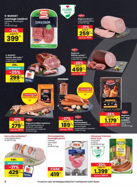 SPAR akciós újság