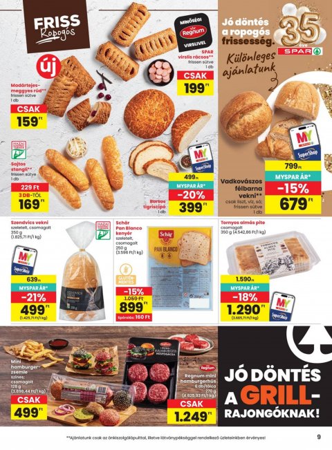 SPAR akciós újság