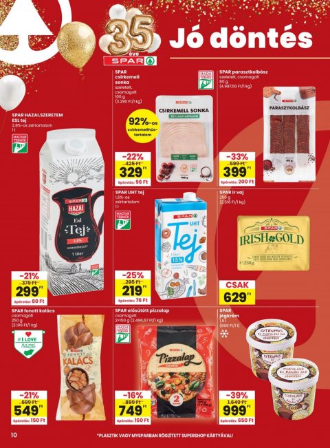 SPAR akciós újság