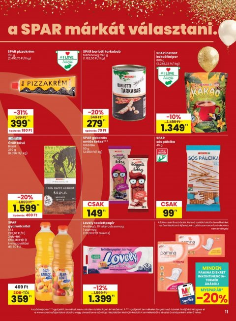 SPAR akciós újság