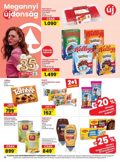 SPAR akciós újság