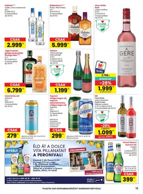SPAR akciós újság