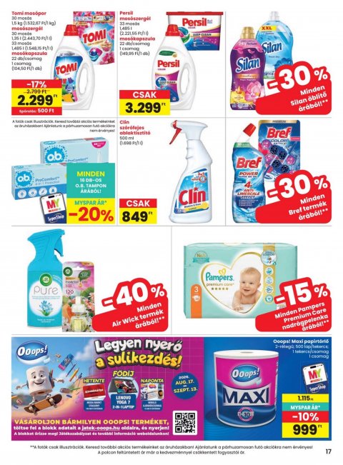 SPAR akciós újság
