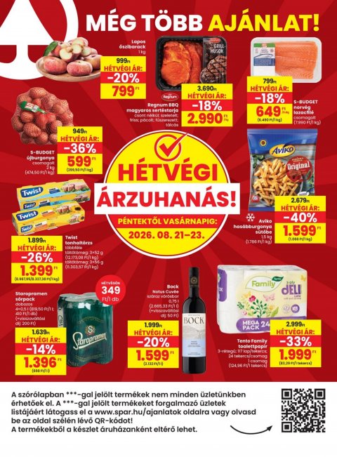 SPAR akciós újság
