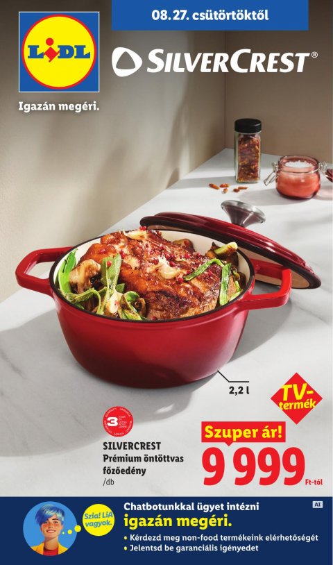 LIDL Nonfood akciós újság od 27. 8. 2026 do 27. 8. 2026