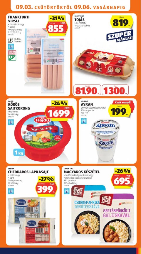 ALDI akciós újság