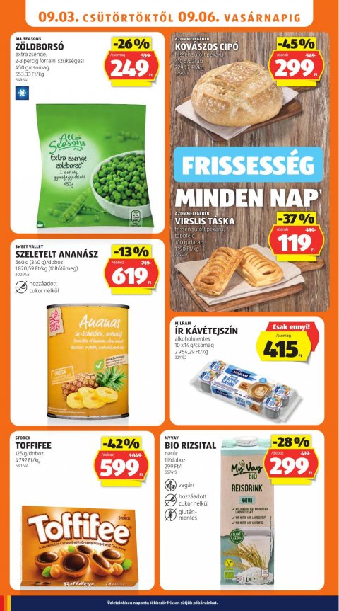 ALDI akciós újság
