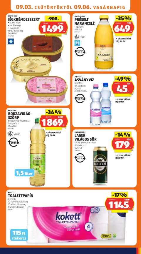 ALDI akciós újság