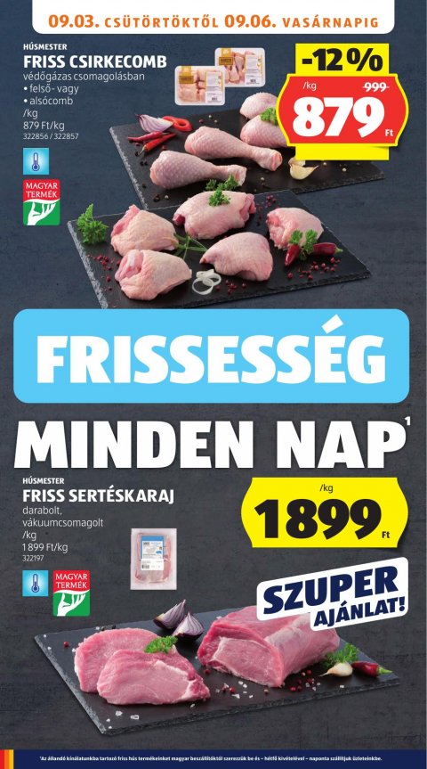 ALDI akciós újság