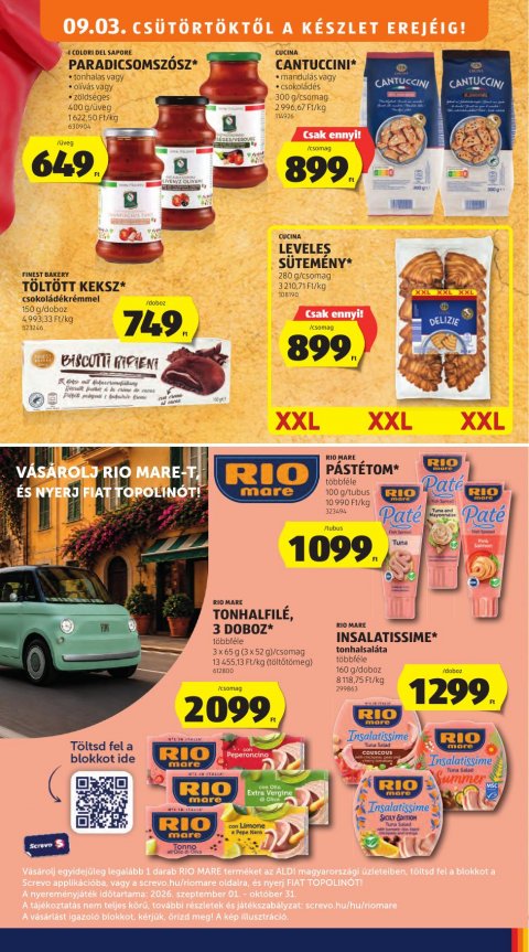 ALDI akciós újság