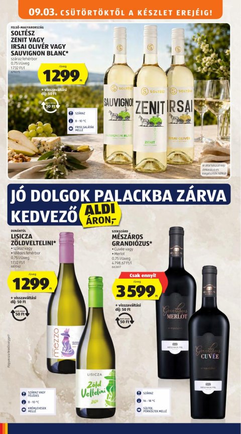 ALDI akciós újság