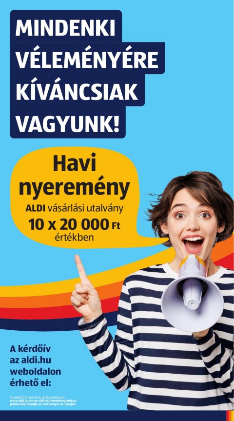 ALDI akciós újság