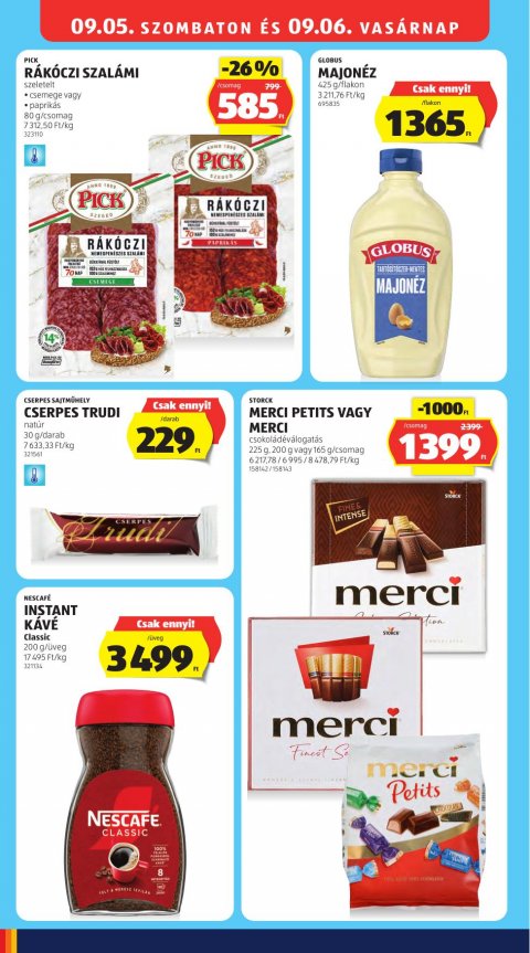ALDI akciós újság