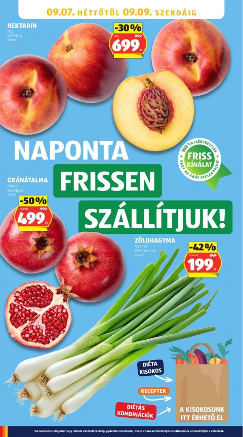 ALDI akciós újság