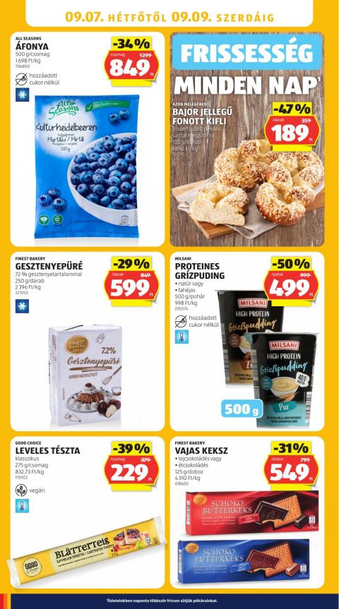 ALDI akciós újság