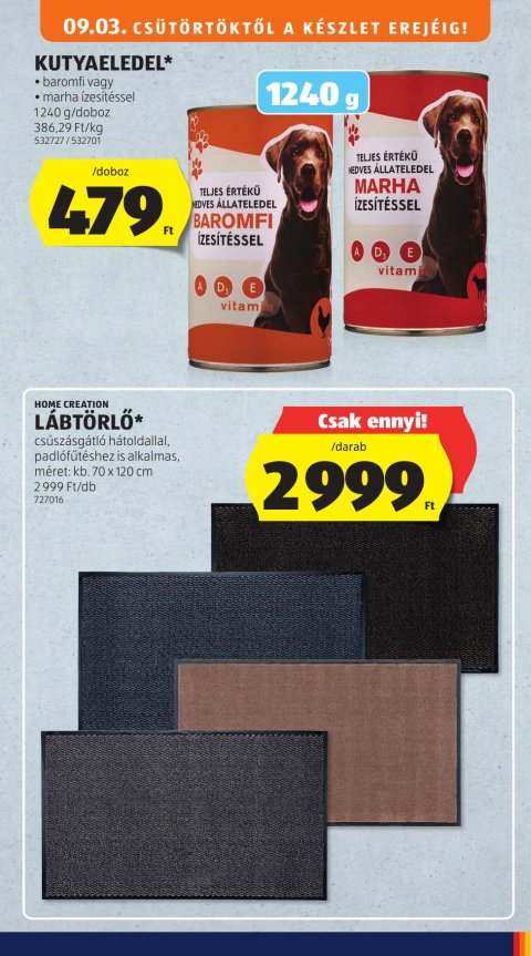 ALDI akciós újság