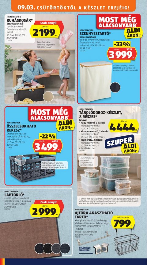 ALDI akciós újság