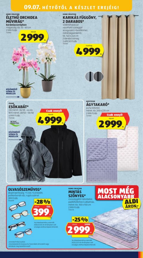 ALDI akciós újság
