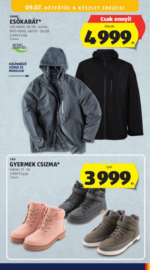 ALDI akciós újság